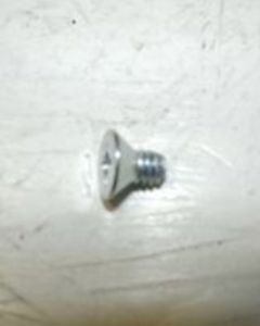 SCREW,MACHINE,1/4-20X3/8 FLAT HD,PH.ZINC